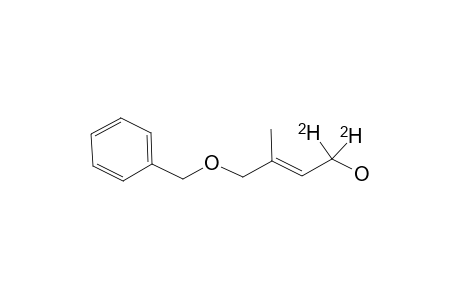 [1,1-(2)-H-(2)]-4-BENZYLOXY-3-METHYLBUT-2-EN-1-OL