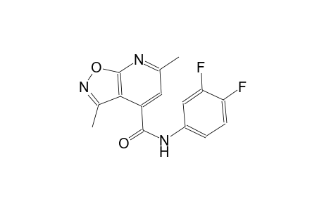 isoxazolo[5,4-b]pyridine-4-carboxamide, N-(3,4-difluorophenyl)-3,6-dimethyl-