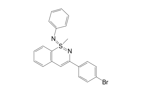 1-Methyl-3-(4-bromophenyl)benzo[e][1,2]thiazine 1-(N-phenylimine)