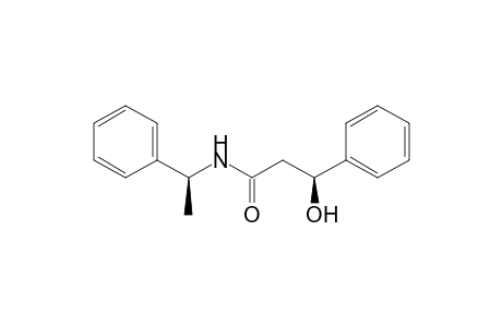 (1's,3s)-3-hydroxy-3-phenyl-n-(1-phenylethyl)propionamid
