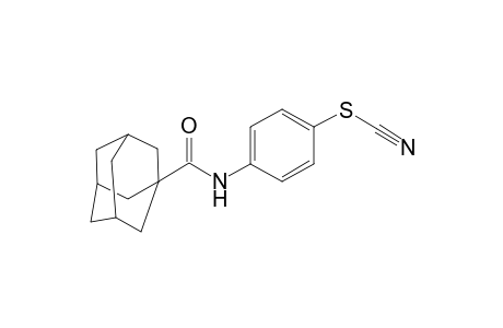 Adamantane-1-carboxamide, N-(4-thiocyanatophenyl)-