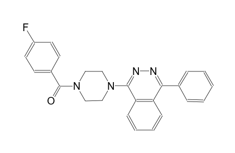 1-[4-(4-fluorobenzoyl)-1-piperazinyl]-4-phenylphthalazine
