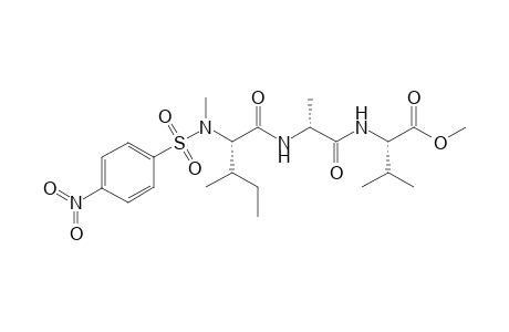 N-Methyl-N-nosyl-L-isoleucyl-D-alanyl-L-valine Methyl Ester