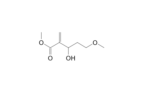 2-(1-hydroxy-3-methoxy-propyl)acrylic acid methyl ester