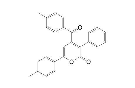 4-(4-Methyl-benzoyl)-3-phenyl-6-p-tolyl-pyran-2-one