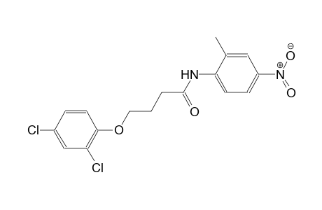 4-(2,4-dichlorophenoxy)-N-(2-methyl-4-nitrophenyl)butanamide