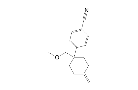 4-[1-(methoxymethyl)-4-methylene-cyclohexyl]benzonitrile