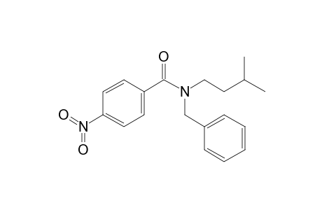 Benzamide, 4-nitro-N-benzyl-N-(3-methylbutyl)-