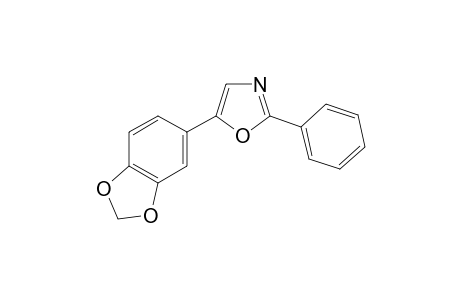 5-(1,3-benzodioxol-5-yl)-2-phenyl-1,3-oxazole