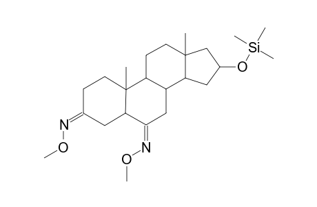 5.ALPHA.-ANDROSTAN-16.BETA.-OL-3,6-DIONE(3,6-DI-O-METHYLOXIME-16.BETA.-TRIMETHYLSILYL ETHER)