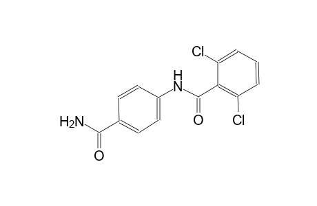 N-[4-(aminocarbonyl)phenyl]-2,6-dichlorobenzamide