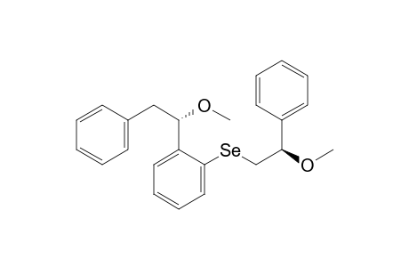 1-[(S)-1-Methoxy-2-phenylethyl]-2-[(R)-(2-methoxy-2-phenyl)ethyl]selenobenzene