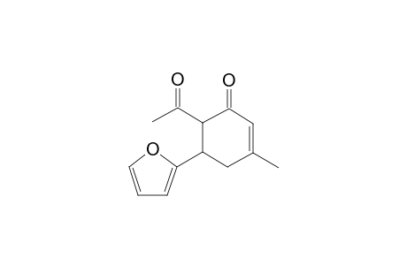 6-Acetyl-5-(2-furyl)-3-methyl-cyclohex-2-en-1-one