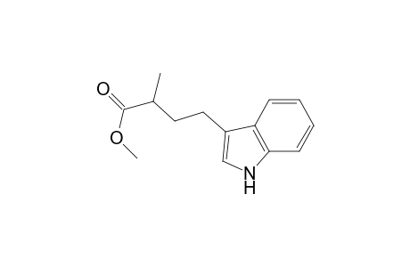 1H-Indole-3-butanoic acid, .alpha.-methyl-, methyl ester, (R)-