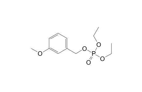 Phosphoric acid, diethyl (3-methoxyphenyl)methyl ester