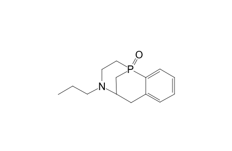 2H-1,5-Methano-4,1-benzazaphosphocine, 3,4,5,6-tetrahydro-4-propyl-, 1-oxide