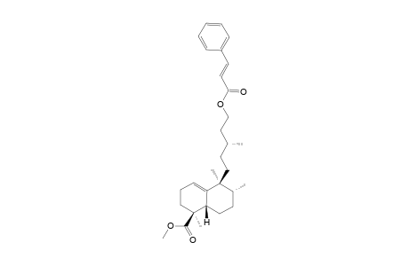 METHYL-15-E-CINNAMOYLOXY-1(10)-ENT-HALIMEN-18-OATE
