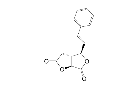 (3aR*,4R*,6aS*)-4-[(E)-2-Phenyl-1-ethenyl]perhydro-furo[3,4-b]furan-2,6-dione