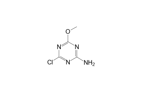4-Chloro-6-methoxy-1,3,5-triazin-2-amine