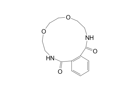 6,9-Dioxa-3,12-diazabicyclo[12.4.0]octadeca-1(18),14,16-triene-2,13-dione