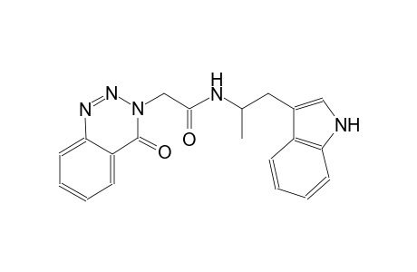 1,2,3-benzotriazine-3-acetamide, 3,4-dihydro-N-[2-(1H-indol-3-yl)-1-methylethyl]-4-oxo-