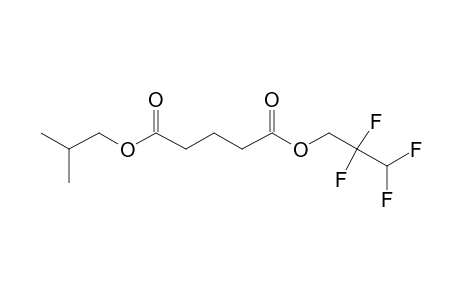 Glutaric acid, 2,2,3,3-tetrafluoropropyl isobutyl ester