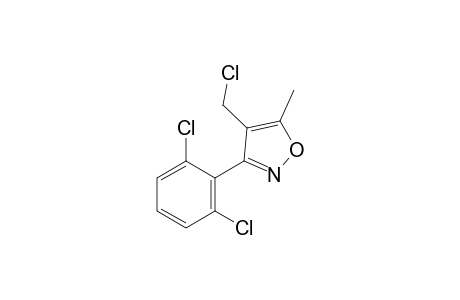 4-(chloromethyl)-3-(2,6-dichlorophenyl)-5-methylisoxazole