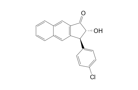 (2R,3S)-3-(4-Chlorophenyl)-2-hydroxy-2,3-dihydrocyclopenta[b]naphthalen-1-one