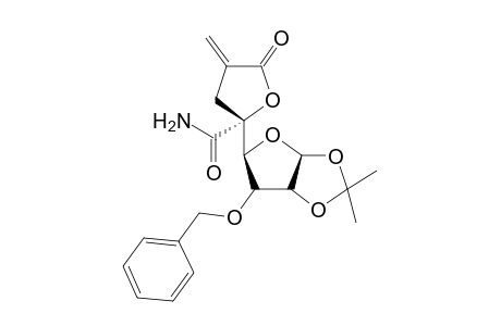 exo-5-Benzyloxy-2,2-dimethoxy-syn-6-(4'-aminocarbonyl-2'-oxo-3'-methylentetrahydrofuran-5'-yl)-1,3,7-trioxabicyclo[4.3.0]nonane