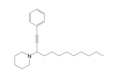 1-(1-Phenyldodec-1-yn-3-yl)piperidine
