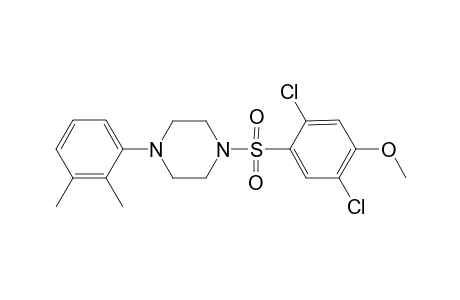 1-(2,5-dichloro-4-methoxy-phenyl)sulfonyl-4-(2,3-dimethylphenyl)piperazine