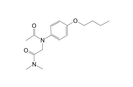 Acetanilide, 4'-butoxy-N-(dimethylcarbamoylmethyl)-