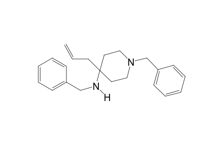4-Allyl-1(N)-benzyl-4-[N-benzylamino]piperidine