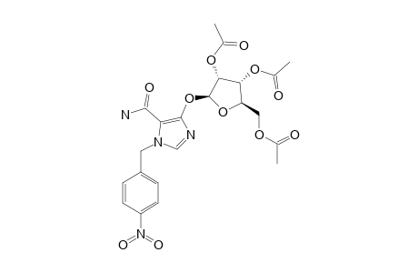 1-(4-NITROBENZYL)-4-(2,3,5-TRI-O-ACETYL-BETA-D-RIBOFURANOSYLOXY)-1H-IMIDAZOLE-5-CARBOXAMIDE