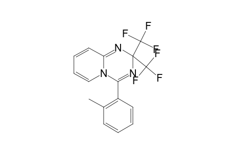 4-O-Tolyl-2,2-bis-trifluoromethyl-2H-pyrido[1,2-a][1,3,5]triazine