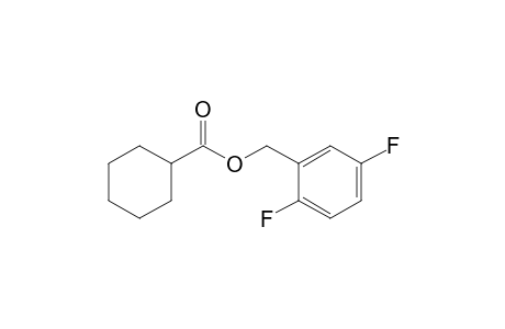 Cyclohexanecarboxylic acid, 2,5-difluorobenzyl ester