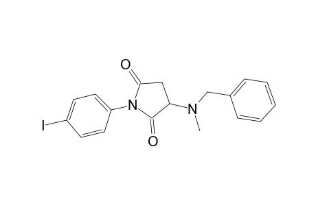 3-[Benzyl(methyl)amino]-1-(4-iodophenyl)-2,5-pyrrolidinedione
