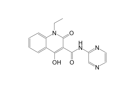 1-ethyl-4-hydroxy-2-oxo-N-(2-pyrazinyl)-1,2-dihydro-3-quinolinecarboxamide