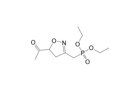 5-Acetyl-3-(diethoxyphosphoryl)methyl-2-isoxazoline