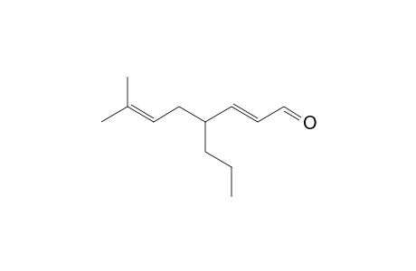 (2E)-7-Methyl-4-propylocta-2,6-dienal