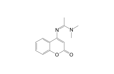 N-(1-Dimethylamino-ethylidene)-4-aminocumarin