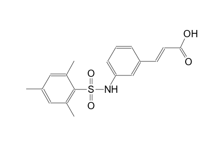 (2E)-3-{3-[(mesitylsulfonyl)amino]phenyl}-2-propenoic acid
