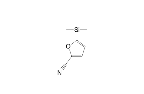 5-CYANO-2-TRIMETHYLSILYLFURAN