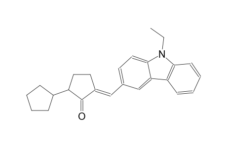 (E)-3-((9-ethyl-9H-carbazol-3-yl)methylene)-[1,1'-bi(cyclopentan)]-2-one