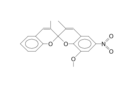 Spiro(8-methoxy-3-methyl-6-nitro-1-benzopyran-2,2'-(3'-methyl-1-benzopyran))