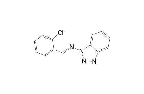 1H-Benzotriazole, 1-[(o-chlorobenzylidene)amino]-