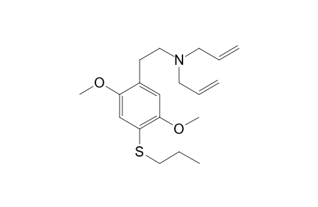 N,N-Diallyl-2,5-dimethoxy-4-(propylthio)phenethylamine