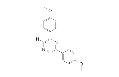 2-AMINO-3,5-BIS-(4'-METHOXYPHENYL)-1,4-PYRAZINE