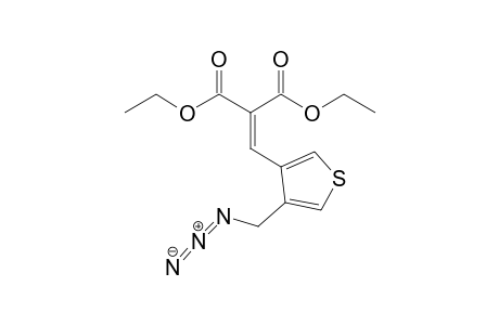 Diethyl [(4-azidomethyl-3-thienyl)methylidene]propanedioate
