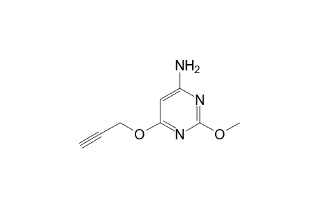 (2-methoxy-6-propargyloxy-pyrimidin-4-yl)amine